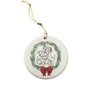 'Tis The Season Grolier Collectibles Dalmatians' Delight Christmas Ornament